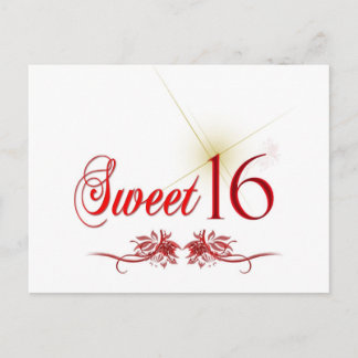 Postal Cumpleaños de Dulces 16