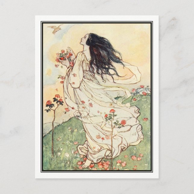 Postal Cumpleaños de Florence Harrison (Anverso)