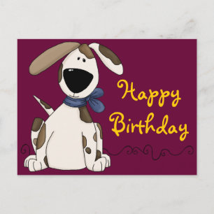 Postal Cumpleaños de los Perros Cutes