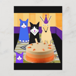 Postal Cumpleaños de mis perros,