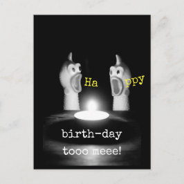 Postal Cumpleaños de Pollo de Goma