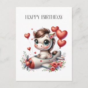 Postal Cumpleaños de Pony Pilot