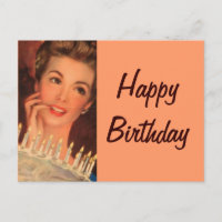 Cumpleaños de Retro Housewife