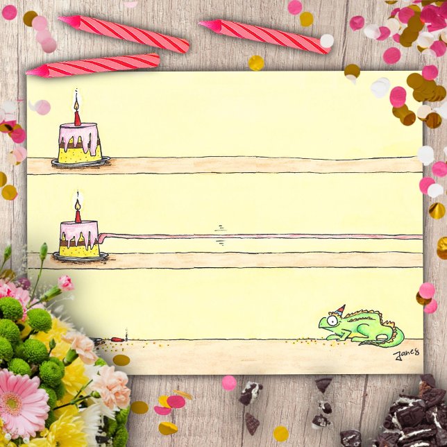 Postal Cumpleaños del Camaleón (Subido por el creador)