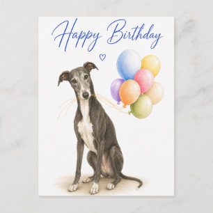 Postal Cumpleaños del Galgo