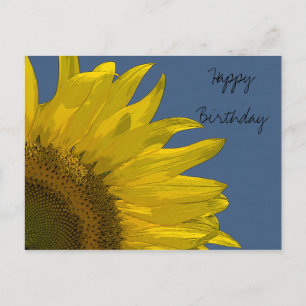 Postal Cumpleaños del Girasol