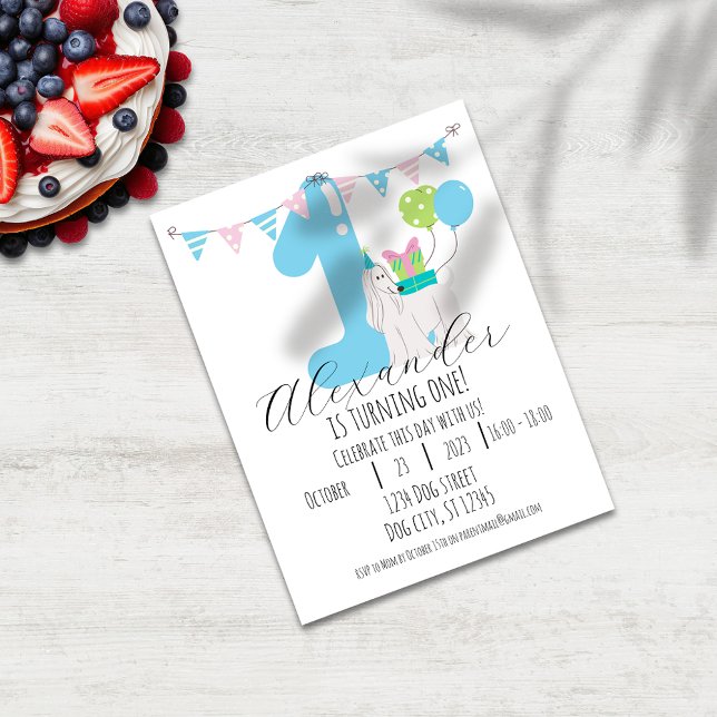 Postal Cumpleaños del perrito: ¡Celebración fantástica! (Subido por el creador)