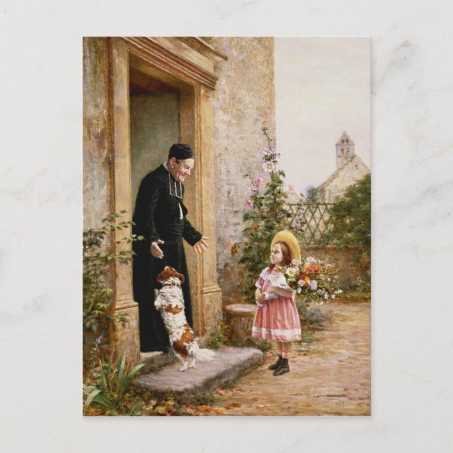 Postal Cumpleaños del sacerdote (Anverso)