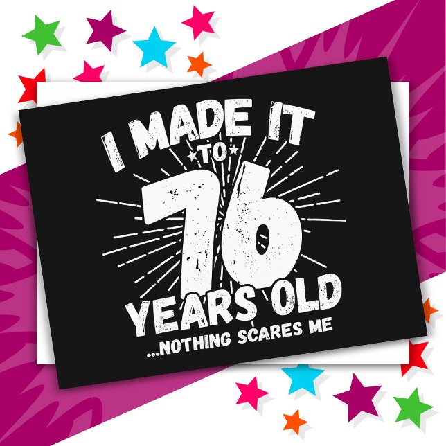 Postal Cumpleaños Divertido 76 Años Memes Sarcasticos Reg (Subido por el creador)