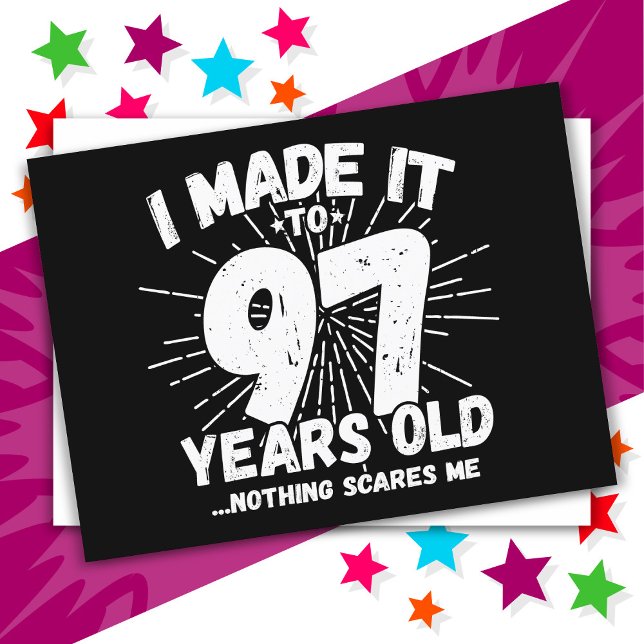 Postal Cumpleaños divertido número 97 con meme sarcástico (Subido por el creador)