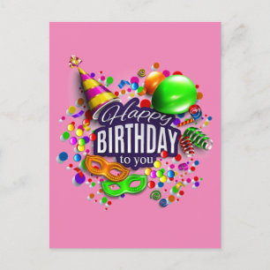 Postal cumpleaños feliz