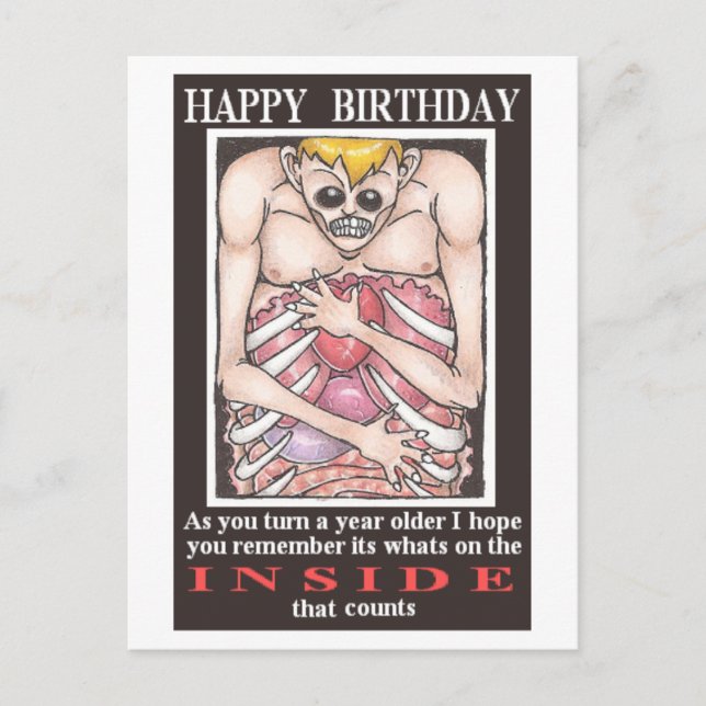 Postal cumpleaños feliz (Anverso)