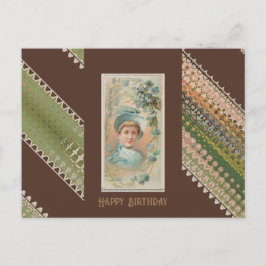 Postal Cumpleaños Feliz Bellezas Florales 49