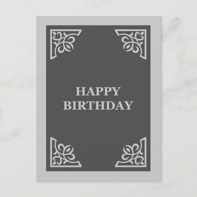 Postal cumpleaños feliz (scrapbook) (Anverso)