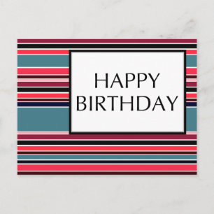 Postal cumpleaños feliz (wineStripes)