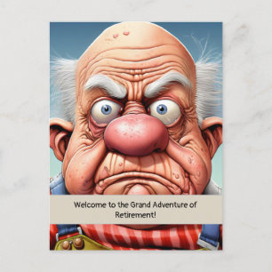 Postal Cumpleaños hito de humor de jubilación