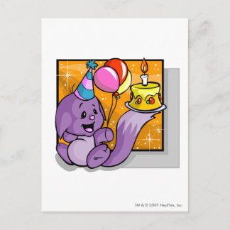 Postal Cumpleaños Kacheek