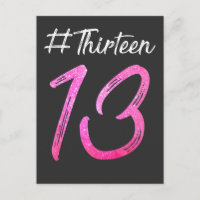 Cumpleaños número 13 Trece chicas adolescente ofic