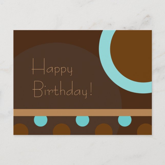 Postal Cumpleaños! Retro 103 (Anverso)