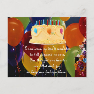 POSTAL CUMPLEAÑOS TARDÍO