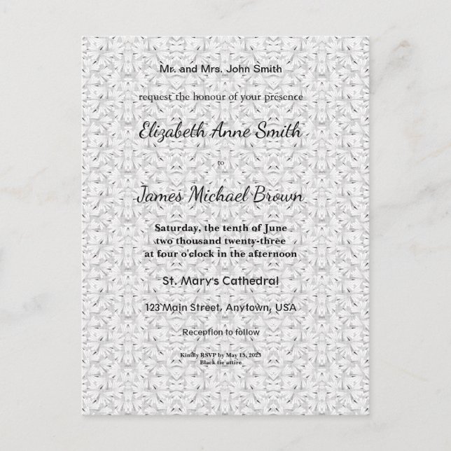 Postal Cumpleaños y Aniversario Personalizados (Anverso)