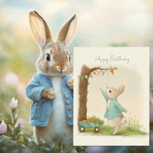 Cumpleaños y juego de Peter Rabbit para niños