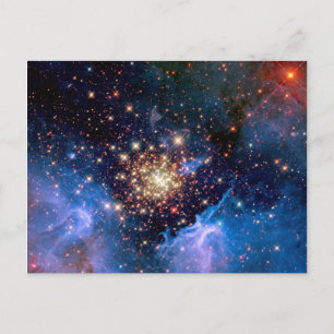 Postal Cúmulo estelar NGC 3603 - Foto de NASA Hubble