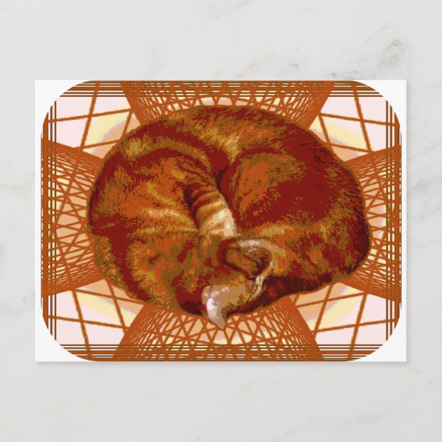 Postal Cuna del gato (Anverso)