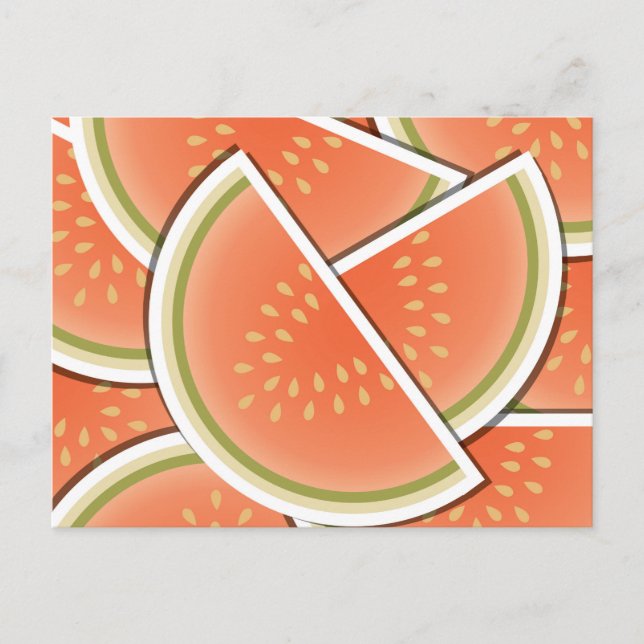 Postal Cuñas Funky melon (Anverso)