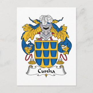 Postal Cunha Family Crest