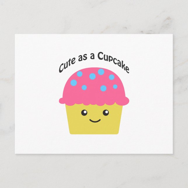 Postal Cupcake (Anverso)