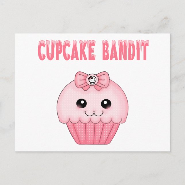 Postal Cupcake Bandit (Anverso)