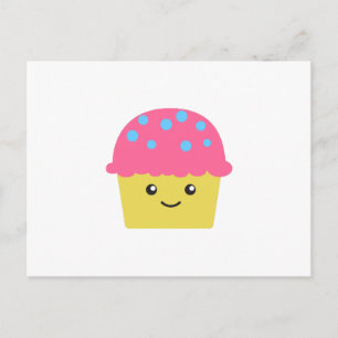 Postal Cupcake kawaii