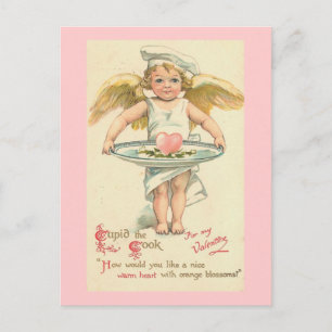 Postal Cupid the Cook