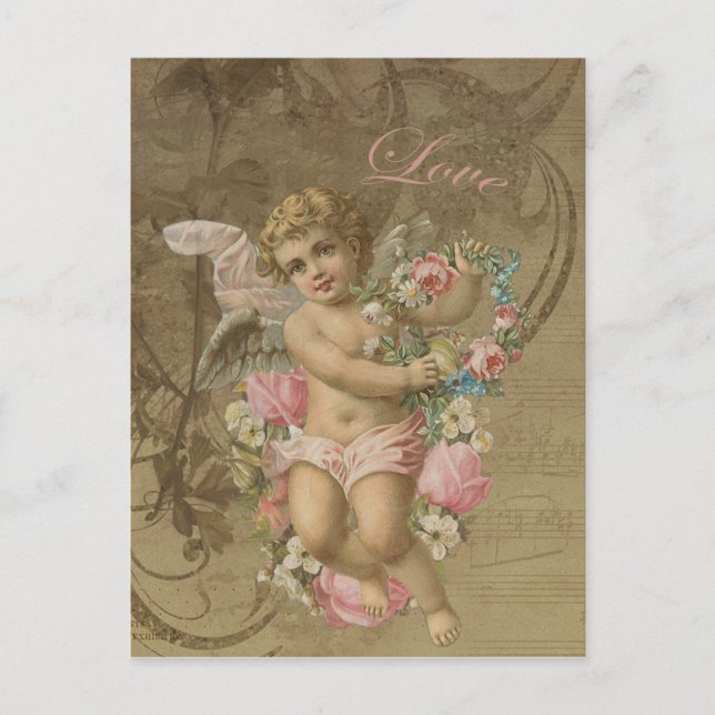 Postal Cupido - Vintage (Anverso)