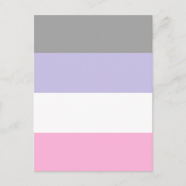 Postal Cupioromantic Pride Flag (Anverso)