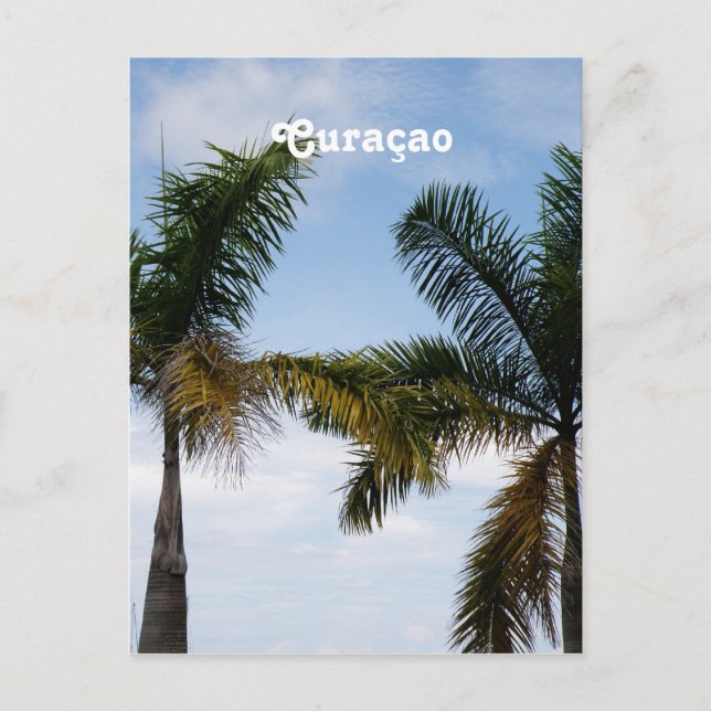 Postal Curacao (Anverso)
