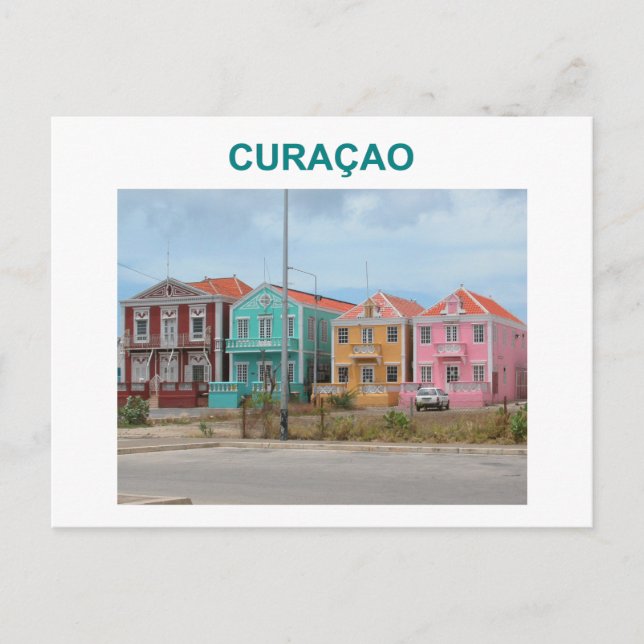 Postal Curacao (Anverso)