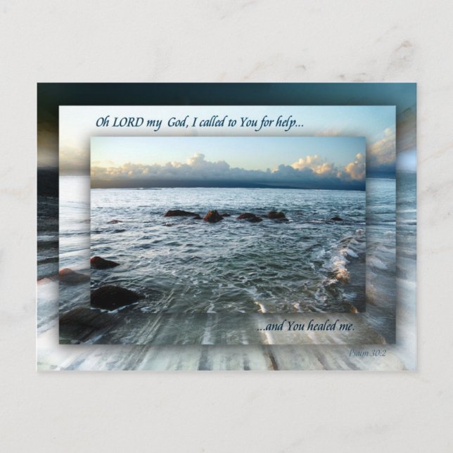 Postal Curado... rezando (Anverso)