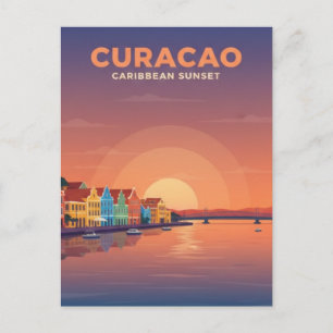 Postal Curazao Caribe neerlandés