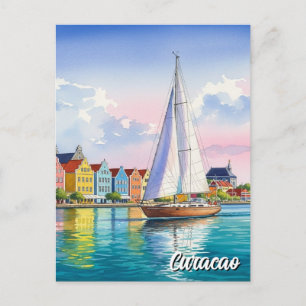 Postal Curazao Caribe neerlandés