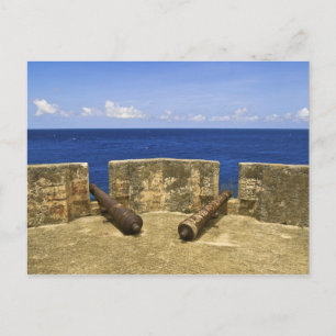 Postal Curazao. Fuerte Beekenburg Bahía Caracas.