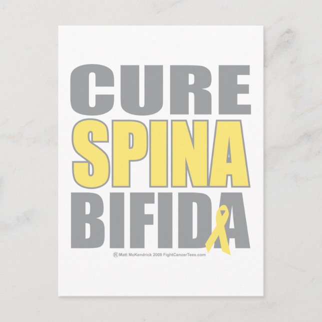 Postal Cure Spina Bifida (Anverso)