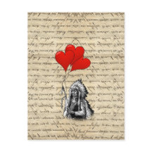 Curiosos globos de corazón y jefe indio