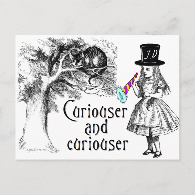 Postal Curiouser (Anverso)