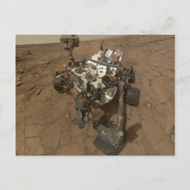 Postal Curiousity Rover (Anverso)