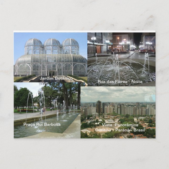 Postal Curitiba - Paraná (Anverso)