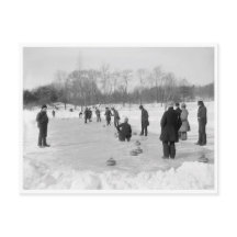 Curling en Central Park, Nueva York