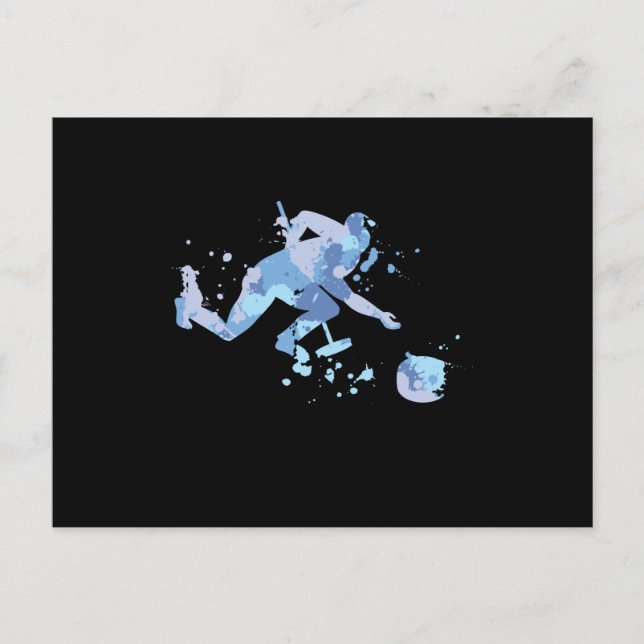 Postal Curling Splash (Anverso)