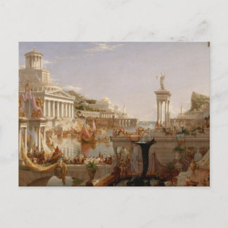 Postal Curso de Imperio: El consumo, Thomas Cole Po
